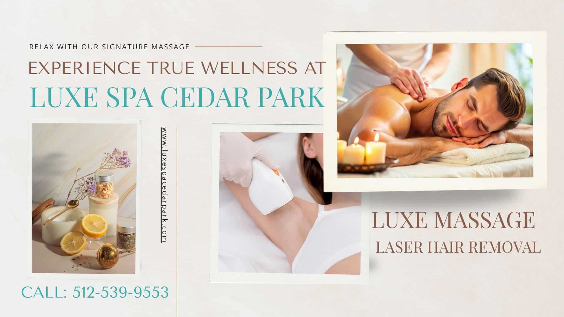 Experience True Wellness at Luxe Spa Cedar Park, TX